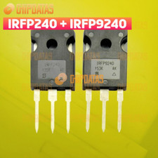 1 paio nuovissimi VISHAY IRFP240 + IRFP9240 TO-247 IRFP240PBF + IRFP9240PBF