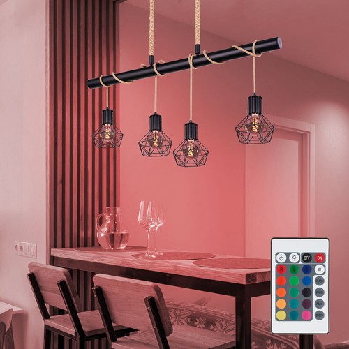 Led rgb griglia appesa lampada - led,