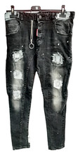 DSQUARED2 JEANS NERO UOMO