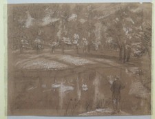 DISEGNO ANTICO MATITA SU CARTA