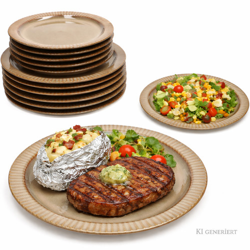 Set piatti pezzi bistrot - set,