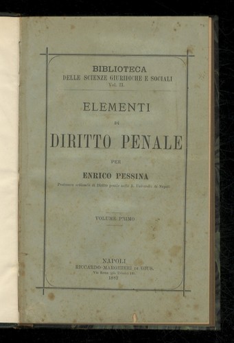 Elementi diritto penale - elementi, di