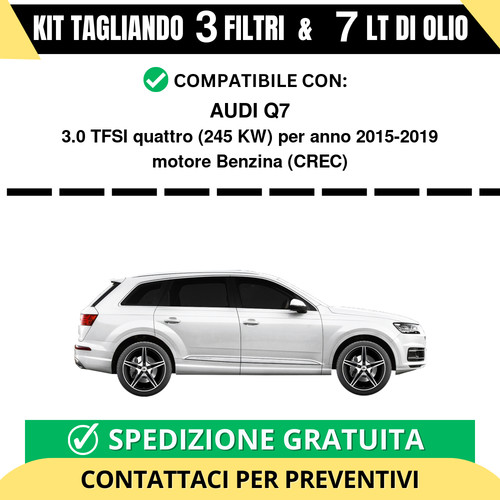 Tagliando per audi 0 - audi, tfsi