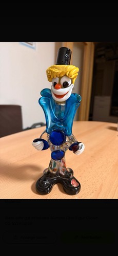 Clown vetro murano - clown,