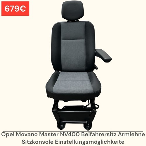 Sedile passeggero opel movano - sedile,