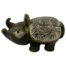 Rinoceronte ceramica Lisa