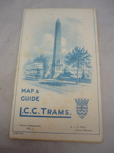 Trams map guide - trams,
