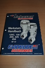 EVINRUDE 125C 130 200 225 250 1995 Außenbordmotoren Werkstatthandbuch OMC