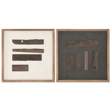 Quadro Home ESPRIT Pino Legno