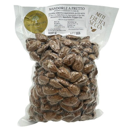 Mandorle noccioli 500g - mandorle,