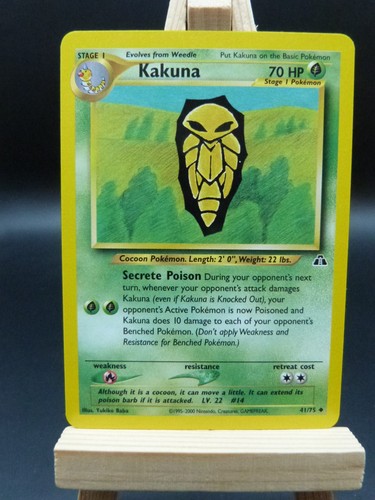 Pokemon uncommon card kakuna - card,