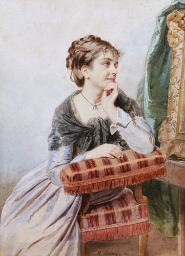 Disegno francese ritratto - francese,