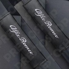 2PZ Coppia Copri Cintura Sicurezza Auto Alfa Romeo Giulietta GT 159 147 156 Mito