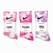 Set 3 Calze Nike Tie Dye 'Pink