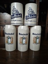  5 Boccali birra monchshof