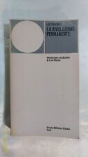 LA RIVOLUZIONE PERMANENTE - Lev Trotsky - Prima Edizione P. B. Einaudi - 1975
