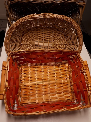 Cestini vimini decor - di, vimini.