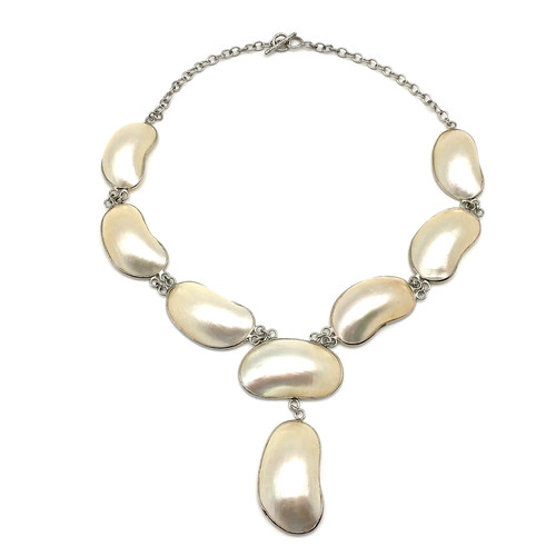 Collana vintage grande ovale