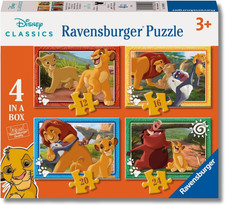 - Puzzles Il Re Leone 4 Pack |