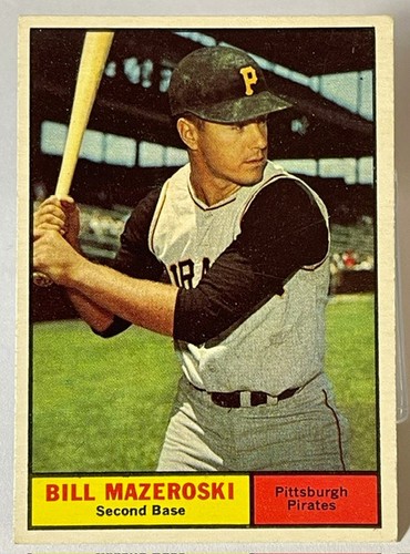 1961 topps bill mazeroski - bill,