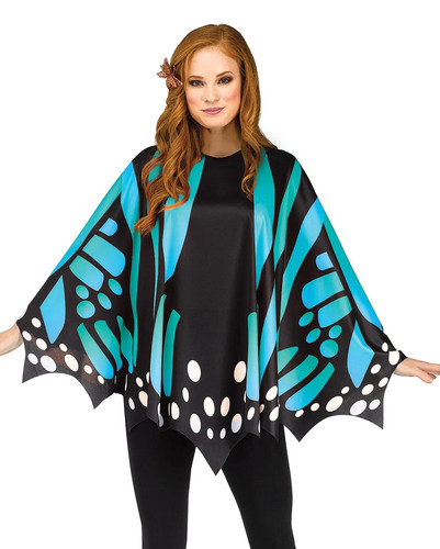 Poncho ali farfalla - poncho,