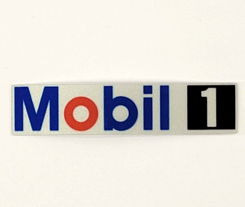 Adesivo sticker mobil oil - 1,