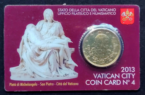 Vaticano coin card - vaticano,