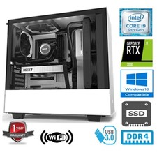 INTEL CORE i9 9900K 5 GHz 8CORE 32 GB RAM 2TB SSD NVIDIA GEFORCE RTX3070 PC DA GIOCO
