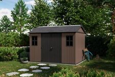 CASETTA DA GIARDINO KETER "NEWTON+1175/7511" IN RESINA MARRONE DOPPIA OPZIONE