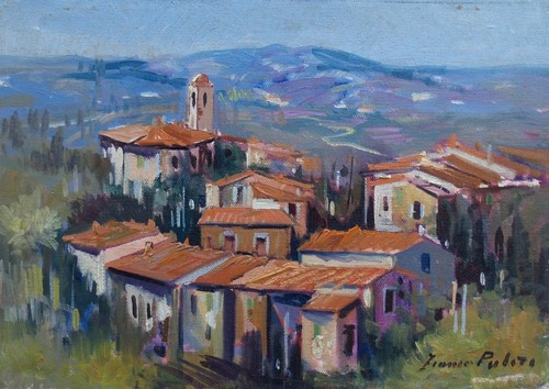 Puliti franco 25x35 dipinto - franco,