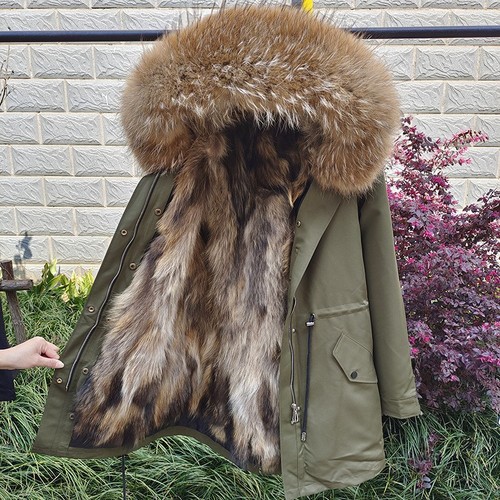 Parka donna caldo vera