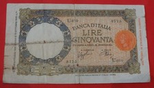 Banconota Italia 50 Lire 1940