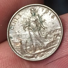 ?  1 CENTESIMO 1916 R PRORA MONETA VITTORIO EMANUELE III° REGNO D’ITALIA
