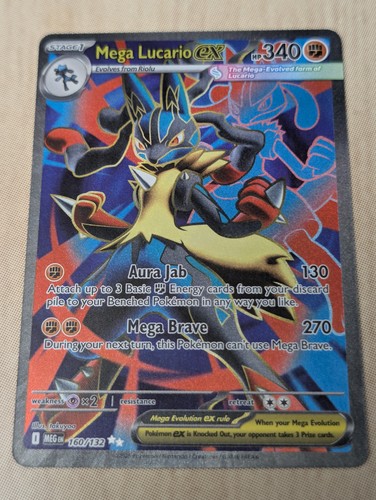 Mega lucario 160 132 - ex, 160/132