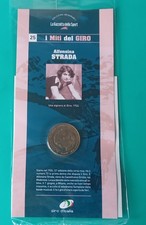 I MITI DEL GIRO 25 • Alfonsina Strada (2004) MONETA + Figurina - BRAND NEW