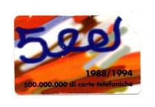 SCHEDA TELEFONICA TELECOM -