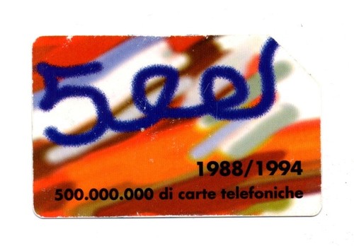 Scheda telefonica telecom - scheda,
