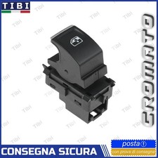 PULSANTE INTERRUTTORE ALZACRISTALLI FINESTRINI VW GOLF 7 PASSAT TIGUAN CROMATO
