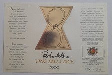 ETICHETTA VINO PACE 2000