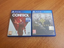 CONTROL + THE ORDER 1886 PS4/PS5 ITA 🇮🇹 - Giochi Playstation 4/5