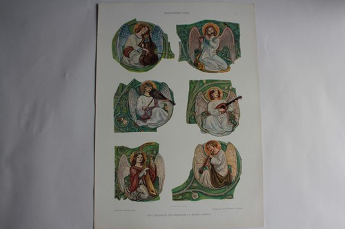 Stampa angeli musicisti - stampa,