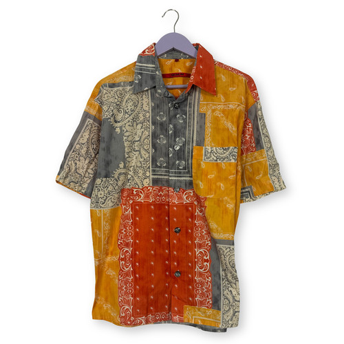 Camicia vintage gialla - camicia,