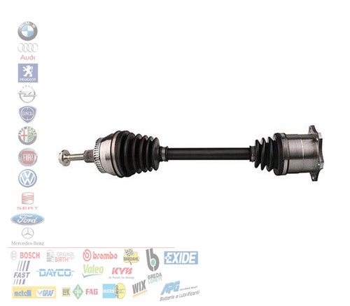 Semiasse semi albero anteriore - semi,