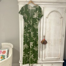 Tuta H&M verde e panna -