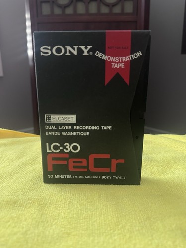 Sony fecr elcaset - lc-30,