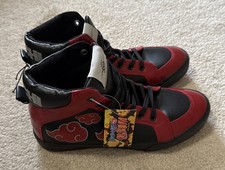 Scarpe alte Viz Media Naruto Shippuden Shonen Jump da uomo taglia 7 Akatsuki