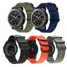 Cinturino da polso sportivo in nylon per Samsung Galaxy Watch 3 45/46 mm Active2 Gear S3
