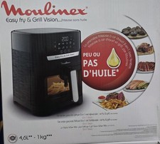 Moulinex Easy Fry & Grill Vision Friggitrice Ad Aria Da 4,6 Lt Nera