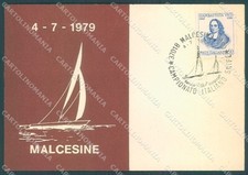 Verona Lago di Garda Malcesine Campionato Italiano Snipe FG cartolina JK4635