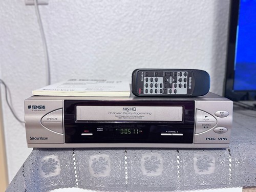 Vhs vcr tensai tvr 502 - tensai, tvr-502